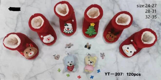 Kapcie dziecięce YT-207 MIX KOLOR  24-35 1
