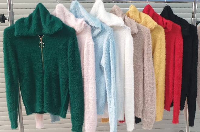 Sweter damskie 8904 MIX KOLOR  Standard