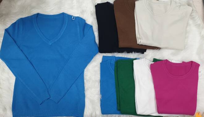 Sweter damskie 8906 MIX KOLOR  S-XL