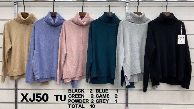 Sweter damskie XJ50 MIX KOLOR  Standard 1