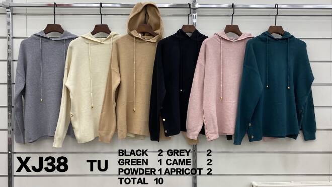 Sweter damskie XJ38 MIX KOLOR  Standard