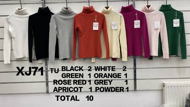Sweter damskie XJ71 MIX KOLOR  Standard