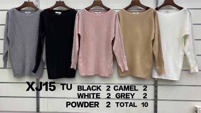 Sweter damskie XJ15 MIX KOLOR  Standard