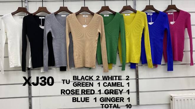 Sweter damskie XJ30 MIX KOLOR  Standard