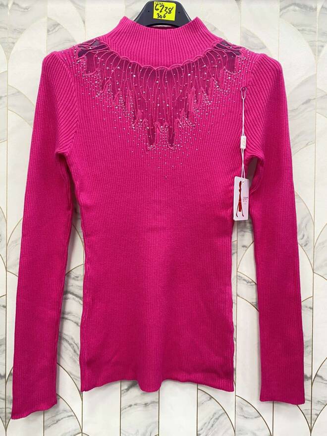 Sweter damskie 8929 MIX KOLOR  M-2XL 1