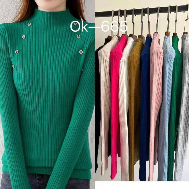 Sweter damskie OK-665 MIX KOLOR  Standard 1