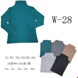 Sweter damskie W-28 MIX KOLOR  M-2XL