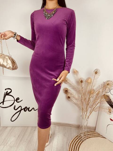 Sukienka damskie 9080 1 kolor S-XL (Towar Polskie) 1