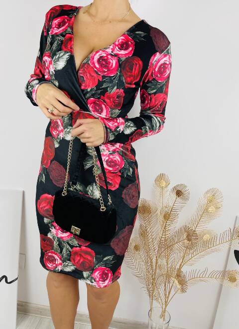 Sukienka damskie 9085 1 kolor S-XL (Towar Polskie)