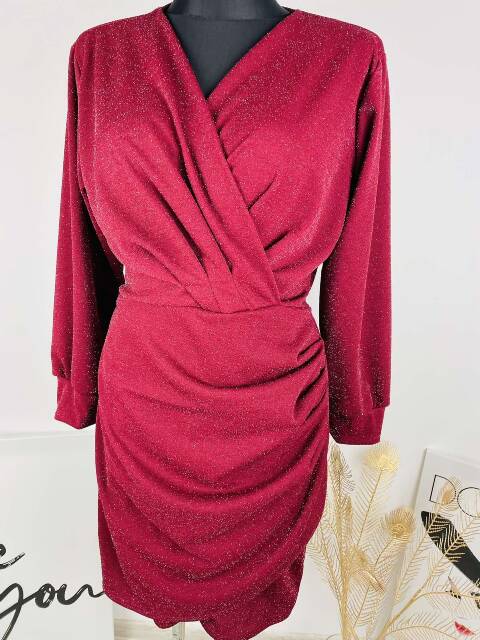 Sukienka damskie 9096 1 kolor 2XL-5XL (Towar Polskie) 1