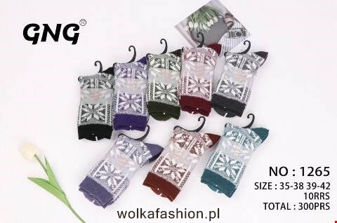Skarpety damskie 1265 Mix kolor 35-42 1