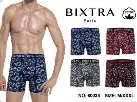 Bokserki męskie 60038 Mix kolor M-3XL