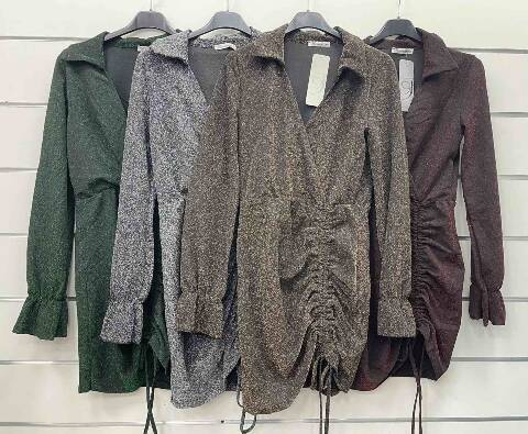 Sukienka damskie 9159 Mix kolor Standard (Towar Włoskie)