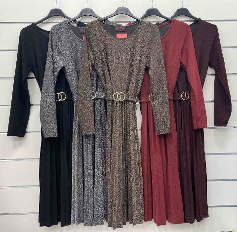 Sukienka damskie 9162 Mix kolor Standard (Towar Włoskie) 1