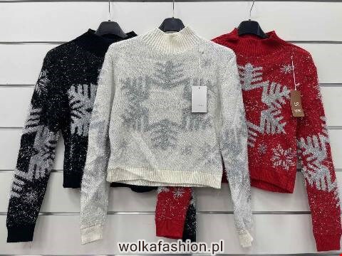 Sweter damskie 9166 Mix kolor Standard (Towar Włoskie) 1
