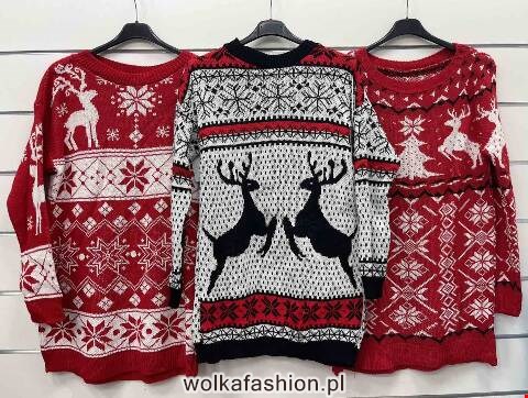 Sweter damskie 9167 Mix kolor Standard (Towar Włoskie) 1
