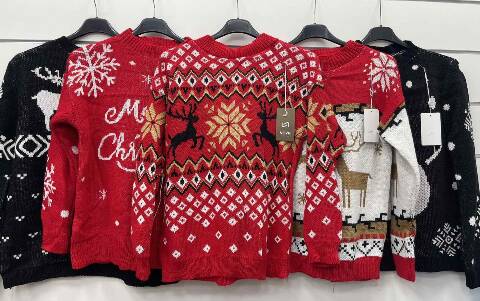 Sweter damskie 9169 Mix kolor Standard (Towar Włoskie)