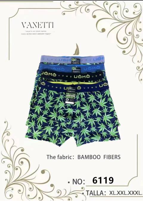 Bokserki damskie 6119 1 kolor XL-3XL