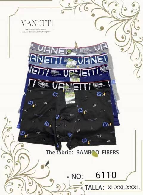 Bokserki damskie 6110 1 kolor XL-3XL