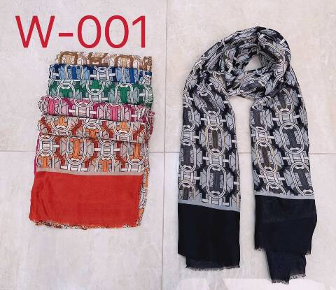 Szaliki damskie W-001 Mix kolor Standard