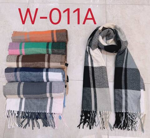 Szaliki damskie W-011A Mix kolor Standard