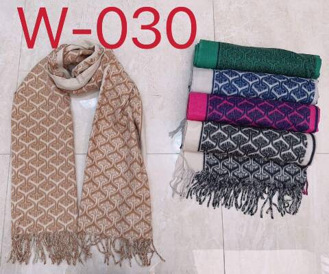 Szaliki damskie W-030 Mix kolor Standard