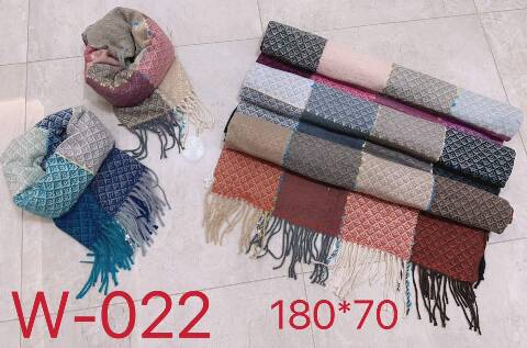 Szaliki damskie W022 Mix kolor Standard 1