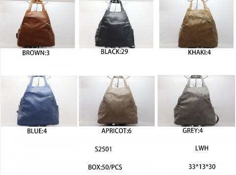 Plecak damskie S2501 Mix kolor Standard