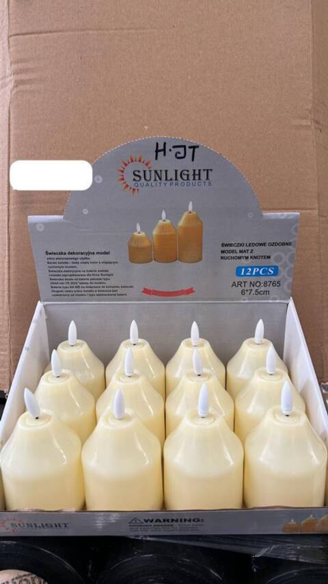 Lampki 9360 1 kolor Standard