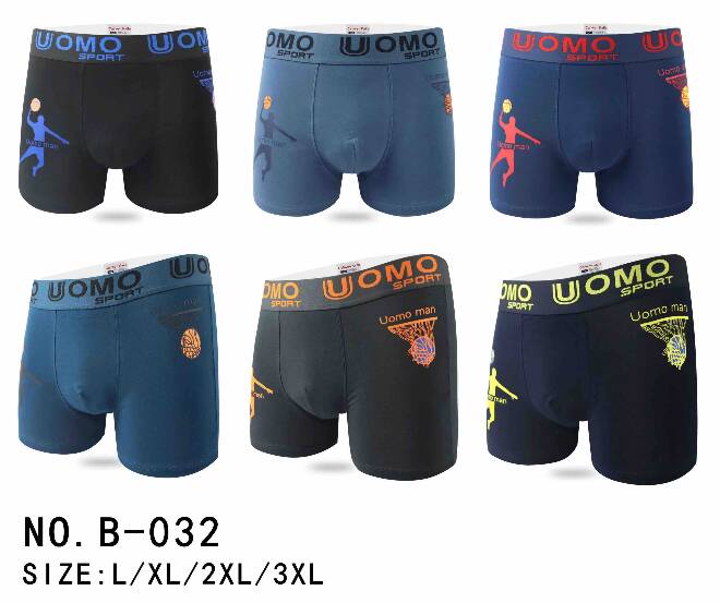 Bokserki męskie B-032 1 kolor  L-3XL 1