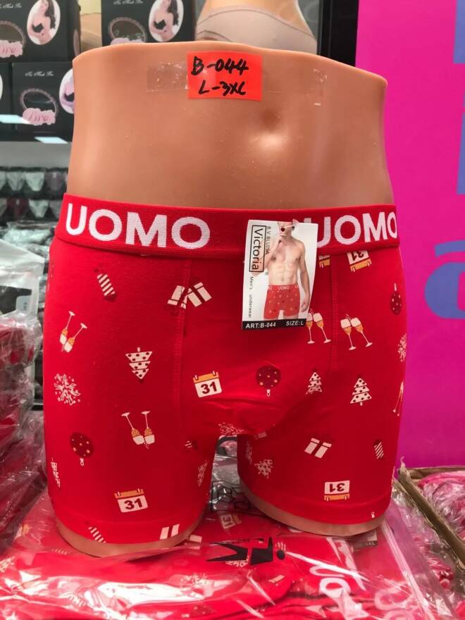 Bokserki męskie B-044 1 kolor  L-3XL