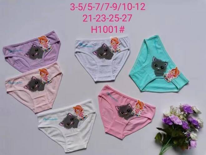 Majtki dziecięce H1001 MIX KOLOR  3-12 1