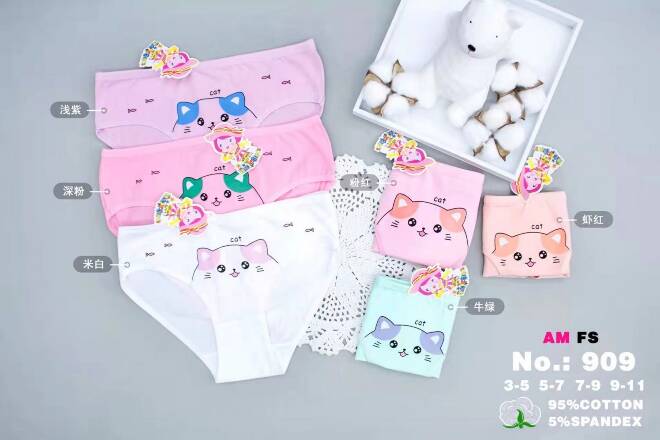 Majtki dziecięce 909 MIX KOLOR  3-11 1