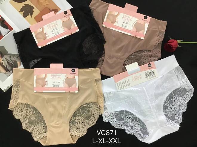 Majtki damskie VC871 MIX KOLOR  L-2XL
