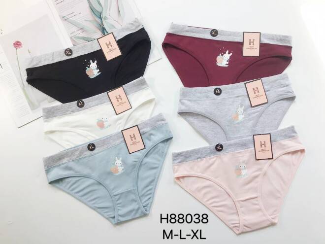 Majtki damskie H88038 MIX KOLOR  M-XL