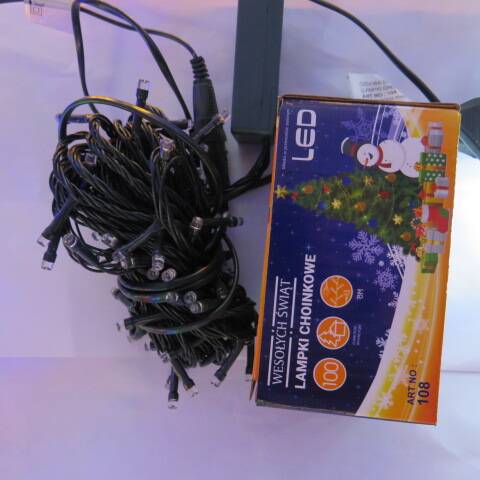 Lampki led 9496 1 kolor 8m-100led 1