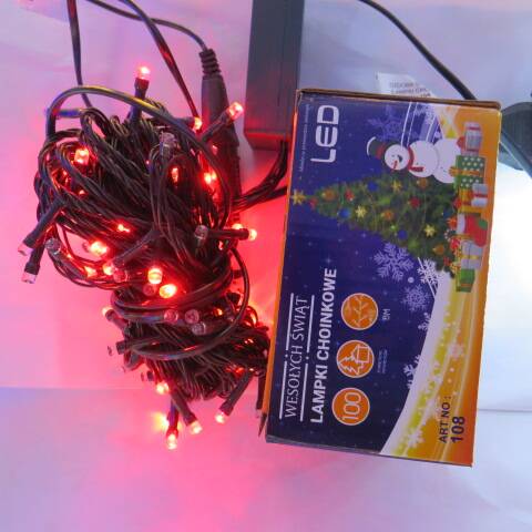 Lampki led 9497 1 kolor 8m-100led 1