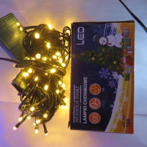 Lampki led 9502 1 kolor 8m-100led 1