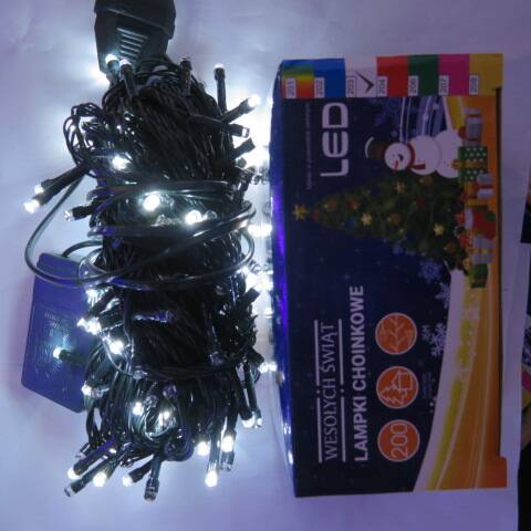 Lampki led 9505 1 kolor 16m-200led 1