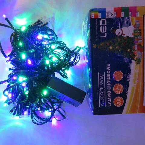 Lampki led 9507 1 kolor 16m-200led