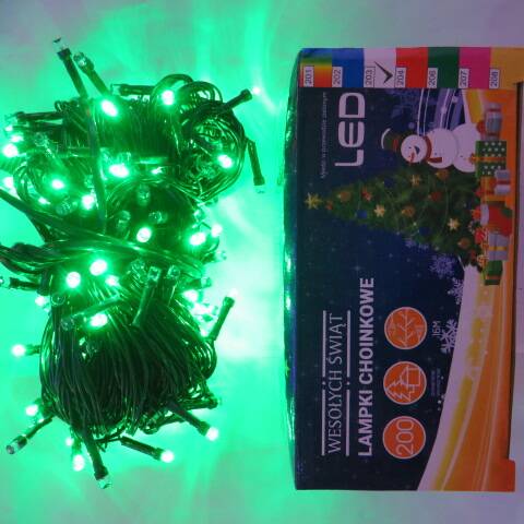 Lampki led 9509 1 kolor 16m-200led 1