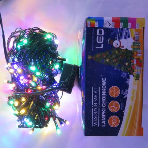 Lampki led 9511 1 kolor 16m-200led