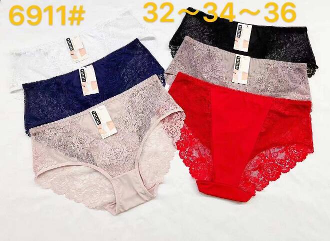 Majtki damskie 6911 MIX KOLOR  32-36