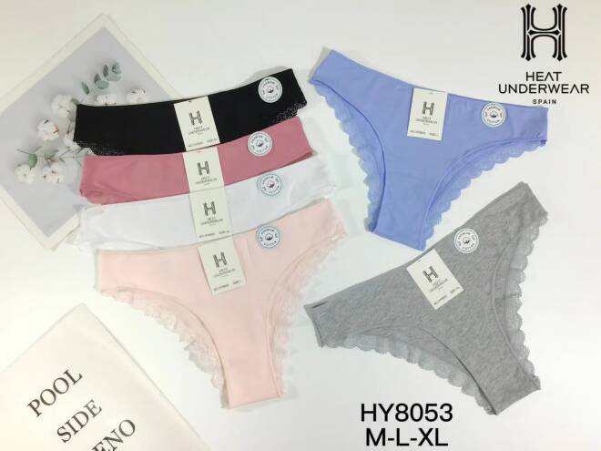 Majtki damskie HY8053 MIX KOLOR  M-XL 1