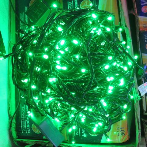 Lampki led 9527 1 kolor 38m-500led 1