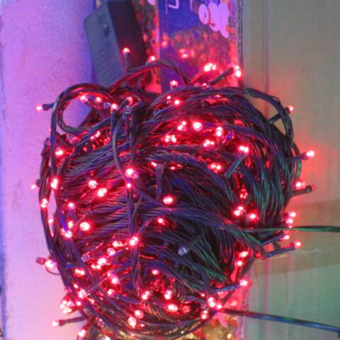 Lampki led 9529 1 kolor 38m-500led 1