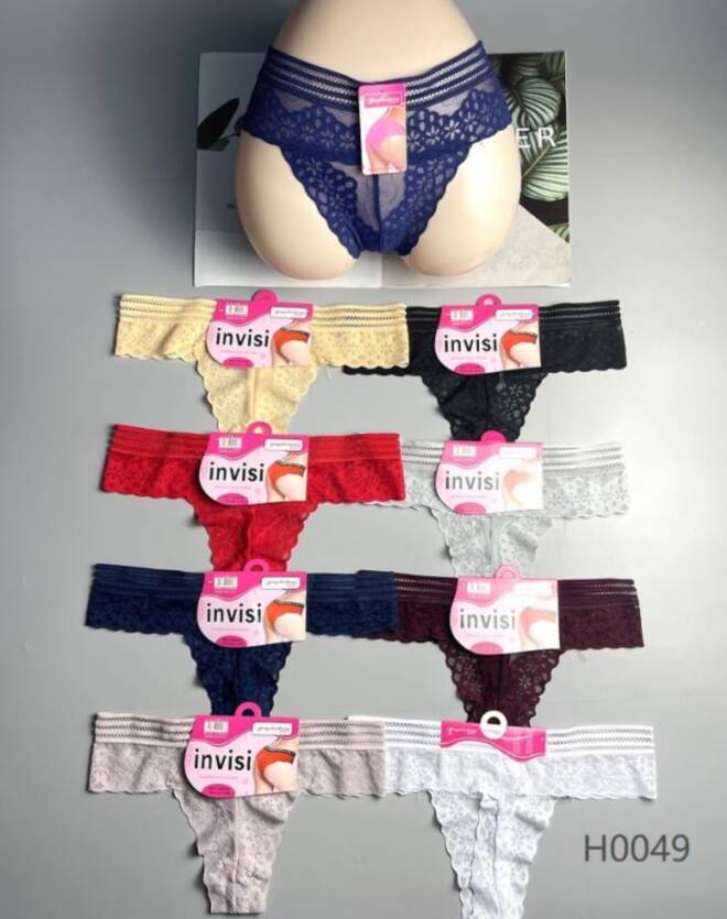 Majtki damskie H0049 MIX KOLOR  S/M-L/XL