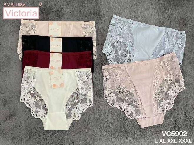 Stringi damskie VC5902 MIX KOLOR  L-3XL