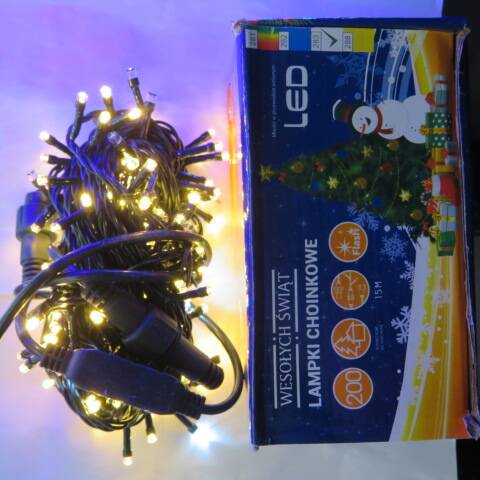 Lampki led 9562 1 kolor 15m-200led 1