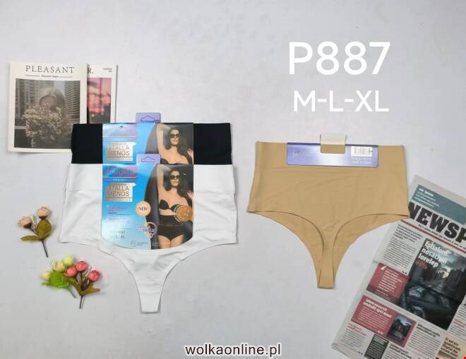 Majtki modelujące damskie P887 MIX KOLOR  M-XL